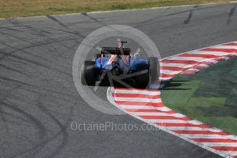 World © Octane Photographic Ltd. Manor Racing MRT05 - Pascal Wehrlein Wednesday 2nd March 2016, F1 Winter testing, Circuit de Barcelona Catalunya, Spain, Day 6. Digital Ref : 1509LB1D5899