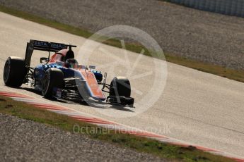 World © Octane Photographic Ltd. Manor Racing MRT05 - Pascal Wehrlein Wednesday 2nd March 2016, F1 Winter testing, Circuit de Barcelona Catalunya, Spain, Day 6. Digital Ref : 1509LB1D5962
