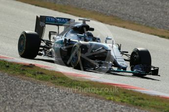 World © Octane Photographic Ltd. Mercedes AMG Petronas W07 Hybrid – Nico Rosberg. Wednesday 2nd March 2016, F1 Winter testing, Circuit de Barcelona Catalunya, Spain, Day 6. Digital Ref : 1509LB1D5966