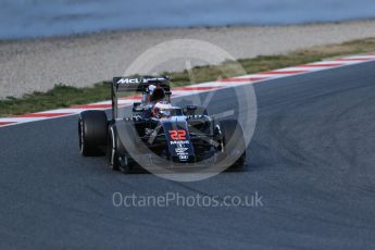 World © Octane Photographic Ltd. McLaren Honda MP4-31 – Jenson Button. Wednesday 2nd March 2016, F1 Winter testing, Circuit de Barcelona Catalunya, Spain, Day 6. Digital Ref : 1509LB1D6054