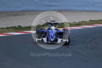 World © Octane Photographic Ltd. Sauber F1 Team C35 – Marcus Ericsson. Wednesday 2nd March 2016, F1 Winter testing, Circuit de Barcelona Catalunya, Spain, Day 6. Digital Ref : 1509LB1D6071