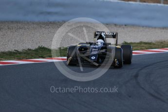 World © Octane Photographic Ltd. Renault Sport F1 Team RS16 - Kevin Magnussen. Wednesday 2nd March 2016, F1 Winter testing, Circuit de Barcelona Catalunya, Spain, Day 6. Digital Ref : 1509LB1D6211