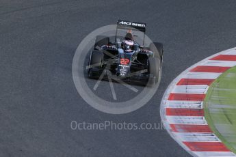 World © Octane Photographic Ltd. McLaren Honda MP4-31 – Jenson Button. Wednesday 2nd March 2016, F1 Winter testing, Circuit de Barcelona Catalunya, Spain, Day 6. Digital Ref : 1509LB1D6325