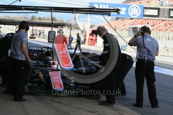 World © Octane Photographic Ltd. Manor Racing MRT05 - Pascal Wehrlein Wednesday 2nd March 2016, F1 Winter testing, Circuit de Barcelona Catalunya, Spain, Day 6. Digital Ref : 1509LB1D6445