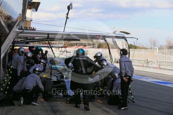 World © Octane Photographic Ltd. Mercedes AMG Petronas W07 Hybrid – Nico Rosberg. Wednesday 2nd March 2016, F1 Winter testing, Circuit de Barcelona Catalunya, Spain, Day 6. Digital Ref : 1509LB1D6474