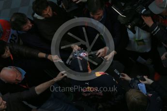 World © Octane Photographic Ltd. Red Bull Racing - Daniel Ricciardo. Wednesday 2nd March 2016, F1 Winter testing, Circuit de Barcelona Catalunya, Spain, Day 6. Digital Ref : 1509LB1D6488