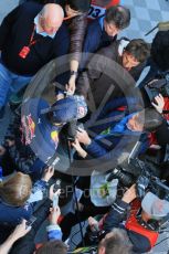 World © Octane Photographic Ltd. Red Bull Racing - Daniel Ricciardo. Wednesday 2nd March 2016, F1 Winter testing, Circuit de Barcelona Catalunya, Spain, Day 6. Digital Ref : 1509LB1D6494