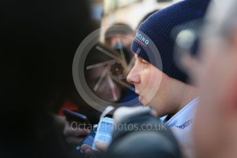 World © Octane Photographic Ltd. Williams Martini Racing, Williams Mercedes – Valtteri Bottas. Wednesday 2nd March 2016, F1 Winter testing, Circuit de Barcelona Catalunya, Spain, Day 6. Digital Ref : 1509LB1D6504