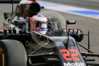 World © Octane Photographic Ltd. McLaren Honda MP4-31 – Jenson Button. Wednesday 2nd March 2016, F1 Winter testing, Circuit de Barcelona Catalunya, Spain, Day 6. Digital Ref : 1509LB5D9457