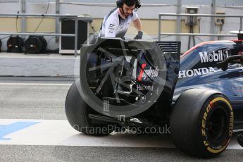 World © Octane Photographic Ltd. McLaren Honda MP4-31 – Jenson Button. Wednesday 2nd March 2016, F1 Winter testing, Circuit de Barcelona Catalunya, Spain, Day 6. Digital Ref : 1509LB5D9466