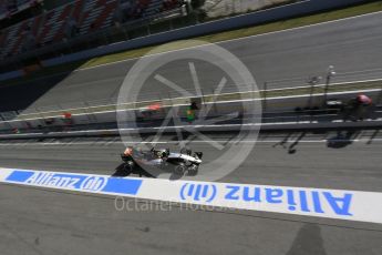 World © Octane Photographic Ltd. Sahara Force India VJM09 - Sergio Perez. Wednesday 2nd March 2016, F1 Winter testing, Circuit de Barcelona Catalunya, Spain, Day 6. Digital Ref : 1509LB5D9507