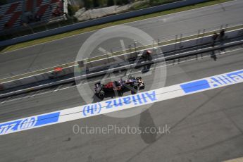 World © Octane Photographic Ltd. Scuderia Toro Rosso STR11 – Carlos Sainz. Wednesday 2nd March 2016, F1 Winter testing, Circuit de Barcelona Catalunya, Spain, Day 6. Digital Ref : 1509LB5D9540