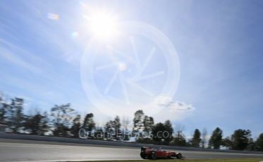 World © Octane Photographic Ltd. Scuderia Ferrari SF16-H – Sebastian Vettel. Wednesday 2nd March 2016, F1 Winter testing, Circuit de Barcelona Catalunya, Spain, Day 6 Digital Ref : 1509LB5D9566