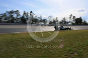 World © Octane Photographic Ltd. Mercedes AMG Petronas W07 Hybrid – Nico Rosberg. Wednesday 2nd March 2016, F1 Winter testing, Circuit de Barcelona Catalunya, Spain, Day 6. Digital Ref : 1509LB5D9573