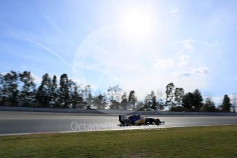 World © Octane Photographic Ltd. Sauber F1 Team C35 – Marcus Ericsson. Wednesday 2nd March 2016, F1 Winter testing, Circuit de Barcelona Catalunya, Spain, Day 6. Digital Ref : 1509LB5D9644
