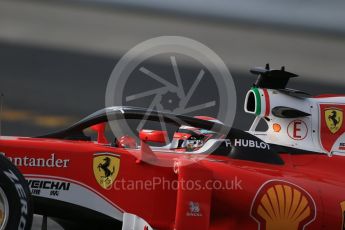 World © Octane Photographic Ltd. Scuderia Ferrari SF16-H – Kimi Raikkonen running with Halo prototype. Thursday 3rd March 2016, F1 Winter testing, Circuit de Barcelona Catalunya, Spain, Day 7. Digital Ref : 1510LB1D6537