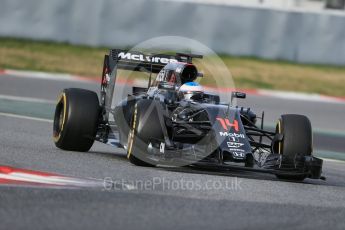 World © Octane Photographic Ltd. McLaren Honda MP4-31 – Fernando Alonso. Thursday 3rd March 2016, F1 Winter testing, Circuit de Barcelona Catalunya, Spain, Day 7. Digital Ref : 1510LB1D6551