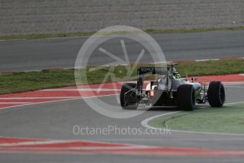 World © Octane Photographic Ltd. Sahara Force India VJM09 - Nico Hulkenberg. Thursday 3rd March 2016, F1 Winter testing, Circuit de Barcelona Catalunya, Spain, Day 7. Digital Ref : 1510LB1D6596