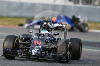 World © Octane Photographic Ltd. McLaren Honda MP4-31 – Fernando Alonso. Thursday 3rd March 2016, F1 Winter testing, Circuit de Barcelona Catalunya, Spain, Day 7. Digital Ref : 1510LB1D6668