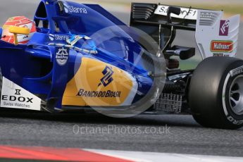 World © Octane Photographic Ltd. Sauber F1 Team C35 – Felipe Nasr. Thursday 3rd March 2016, F1 Winter testing, Circuit de Barcelona Catalunya, Spain, Day 7. Digital Ref : 1510LB1D6683