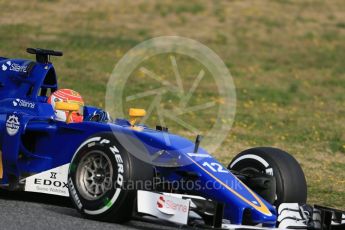 World © Octane Photographic Ltd. Sauber F1 Team C35 – Felipe Nasr. Thursday 3rd March 2016, F1 Winter testing, Circuit de Barcelona Catalunya, Spain, Day 7. Digital Ref : 1510LB1D6823
