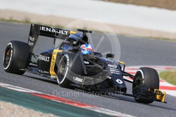 World © Octane Photographic Ltd. Scuderia Toro Rosso STR11 – Max Verstappen. Thursday 3rd March 2016, F1 Winter testing, Circuit de Barcelona Catalunya, Spain, Day 7. Digital Ref : 1510LB1D7089
