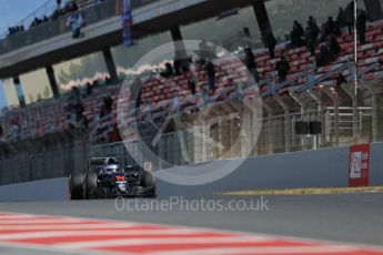 World © Octane Photographic Ltd. McLaren Honda MP4-31 – Fernando Alonso. Thursday 3rd March 2016, F1 Winter testing, Circuit de Barcelona Catalunya, Spain, Day 7. Digital Ref : 1510LB1D7208