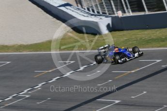 World © Octane Photographic Ltd. Sauber F1 Team C35 – Felipe Nasr. Thursday 3rd March 2016, F1 Winter testing, Circuit de Barcelona Catalunya, Spain, Day 7. Digital Ref : 1510LB1D7635