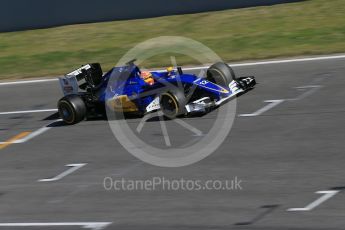 World © Octane Photographic Ltd. Sauber F1 Team C35 – Felipe Nasr. Thursday 3rd March 2016, F1 Winter testing, Circuit de Barcelona Catalunya, Spain, Day 7. Digital Ref : 1510LB1D7640
