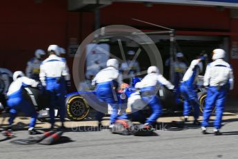 World © Octane Photographic Ltd. Sauber F1 Team C35 – Felipe Nasr. Thursday 3rd March 2016, F1 Winter testing, Circuit de Barcelona Catalunya, Spain, Day 7. Digital Ref : 1510LB1D7644