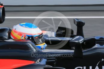 World © Octane Photographic Ltd. McLaren Honda MP4-31 – Fernando Alonso. Thursday 3rd March 2016, F1 Winter testing, Circuit de Barcelona Catalunya, Spain, Day 7. Digital Ref : 1510LB1D7685