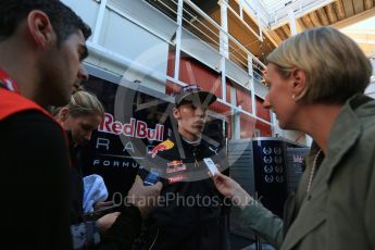 World © Octane Photographic Ltd. Red Bull Racing-TAG Heuer – Daniil Kvyat. Thursday 3rd March 2016, F1 Winter testing, Circuit de Barcelona Catalunya, Spain, Day 7. Digital Ref : 1510LB5D0058
