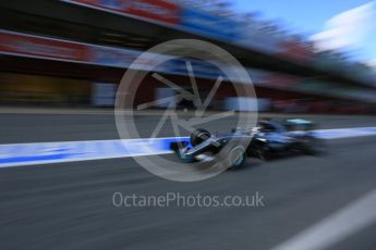 World © Octane Photographic Ltd. Mercedes AMG Petronas W07 Hybrid – Lewis Hamilton. Thursday 3rd March 2016, F1 Winter testing, Circuit de Barcelona Catalunya, Spain, Day 7. Digital Ref : 1510LB5D9893