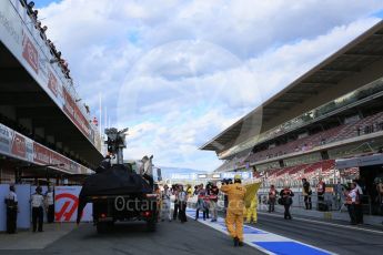 World © Octane Photographic Ltd. Haas F1 Team VF-16 – Romain Grosjean. Thursday 3rd March 2016, F1 Winter testing, Circuit de Barcelona Catalunya, Spain, Day 7 Digital Ref : 1510LB5D9930