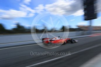 World © Octane Photographic Ltd. Scuderia Ferrari SF16-H – Kimi Raikkonen. Thursday 3rd March 2016, F1 Winter testing, Circuit de Barcelona Catalunya, Spain, Day 7. Digital Ref : 1510LB5D9961