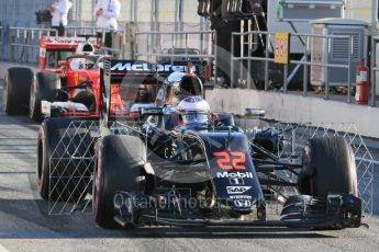 World © Octane Photographic Ltd. McLaren Honda MP4-31 – Jenson Button. Friday 4th March 2016, F1 Winter testing, Circuit de Barcelona Catalunya, Spain, Day 8. Digital Ref : 1511LB1D7763