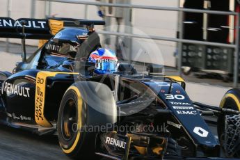 World © Octane Photographic Ltd. Renault Sport F1 Team RS16 – Jolyon Palmer. Friday 4th March 2016, F1 Winter testing, Circuit de Barcelona Catalunya, Spain, Day 8. Digital Ref : 1511LB1D7842