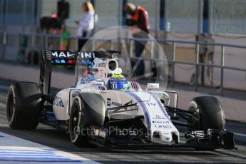 World © Octane Photographic Ltd. Williams Martini Racing, Williams Mercedes FW38 – Felipe Massa. Friday 4th March 2016, F1 Winter testing, Circuit de Barcelona Catalunya, Spain, Day 8. Digital Ref : 1511LB1D7932