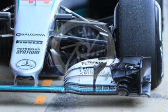 World © Octane Photographic Ltd. Mercedes AMG Petronas W07 Hybrid – Lewis Hamilton Friday 4th March 2016, F1 Winter testing, Circuit de Barcelona Catalunya, Spain, Day 8. Digital Ref : 1511LB1D7985