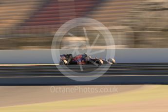 World © Octane Photographic Ltd. Scuderia Toro Rosso STR11 – Carlos Sainz. Friday 4th March 2016, F1 Winter testing, Circuit de Barcelona Catalunya, Spain, Day 8. Digital Ref : 1511LB1D8015