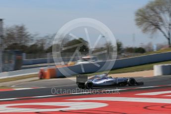 World © Octane Photographic Ltd. Williams Martini Racing, Williams Mercedes FW38 – Felipe Massa. Friday 4th March 2016, F1 Winter testing, Circuit de Barcelona Catalunya, Spain, Day 8. Digital Ref : 1511LB1D8330