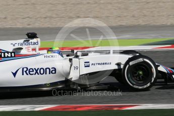 World © Octane Photographic Ltd. Williams Martini Racing, Williams Mercedes FW38 – Felipe Massa. Friday 4th March 2016, F1 Winter testing, Circuit de Barcelona Catalunya, Spain, Day 8. Digital Ref : 1511LB1D8661