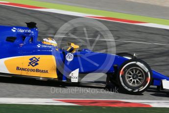 World © Octane Photographic Ltd. Sauber F1 Team C35 – Marcus Ericsson. Friday 4th March 2016, F1 Winter testing, Circuit de Barcelona Catalunya, Spain, Day 8. Digital Ref : 1511LB1D8694
