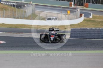 World © Octane Photographic Ltd. McLaren Honda MP4-31 – Jenson Button. Friday 4th March 2016, F1 Winter testing, Circuit de Barcelona Catalunya, Spain, Day 8. Digital Ref : 1511LB1D8726