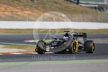 World © Octane Photographic Ltd. Renault Sport F1 Team RS16 – Jolyon Palmer. Friday 4th March 2016, F1 Winter testing, Circuit de Barcelona Catalunya, Spain, Day 8. Digital Ref : 1511LB1D8815