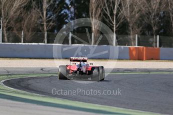 World © Octane Photographic Ltd. Scuderia Ferrari SF16-H – Sebastian Vettel. Friday 4th March 2016, F1 Winter testing, Circuit de Barcelona Catalunya, Spain, Day 8. Digital Ref : 1511LB1D8954