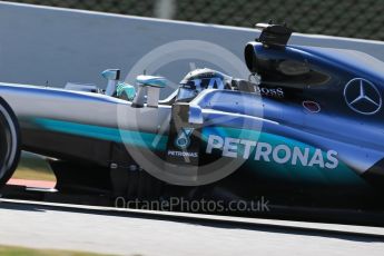 World © Octane Photographic Ltd. Mercedes AMG Petronas W07 Hybrid – Nico Rosberg. Friday 4th March 2016, F1 Winter testing, Circuit de Barcelona Catalunya, Spain, Day 8. Digital Ref : 1511LB1D9151