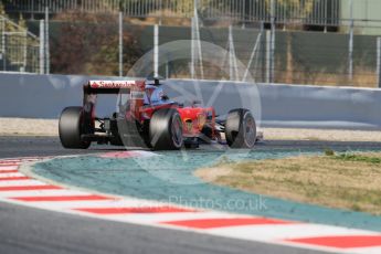 World © Octane Photographic Ltd. Scuderia Ferrari SF16-H – Sebastian Vettel. Friday 4th March 2016, F1 Winter testing, Circuit de Barcelona Catalunya, Spain, Day 8. Digital Ref : 1511LB1D9206