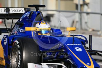 World © Octane Photographic Ltd. Sauber F1 Team C35 – Marcus Ericsson. Friday 4th March 2016, F1 Winter testing, Circuit de Barcelona Catalunya, Spain, Day 8. Digital Ref : 1511LB1D9394