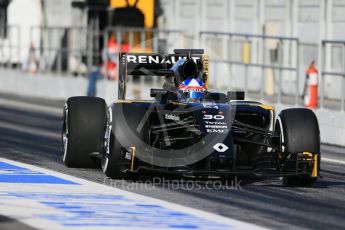 World © Octane Photographic Ltd. Renault Sport F1 Team RS16 – Jolyon Palmer. Friday 4th March 2016, F1 Winter testing, Circuit de Barcelona Catalunya, Spain, Day 8. Digital Ref : 1511LB1D9406